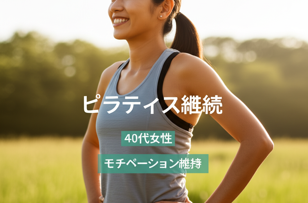 【運動音痴でも大丈夫】40代女性がピラティス継続で驚く7つの変化と挫折しないモチベーション維持術